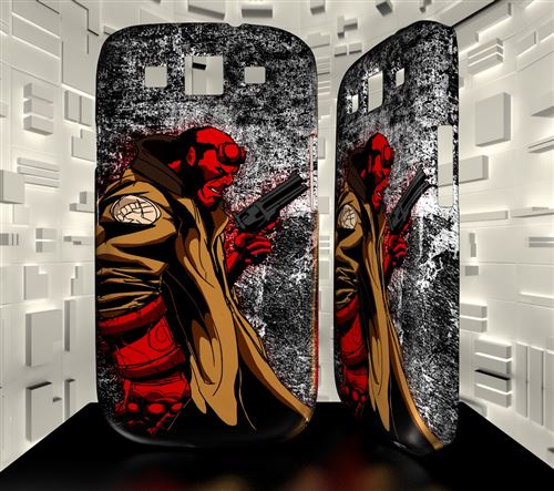 Coque Personnalisée Samsung Galaxy S3 COMICS HELLBOY Réf 02