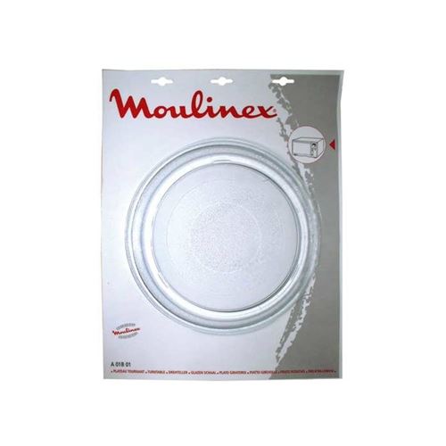Plateau tournant en verre o 280mm pour micro ondes moulinex - 3796246