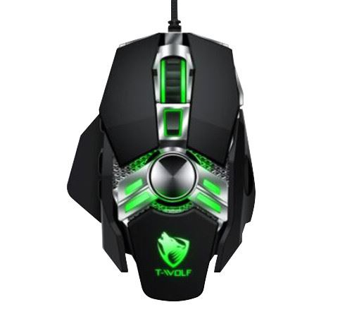 T-WOLF - V10 - Souris Gaming - 6400 DPI - Noir - Image 2