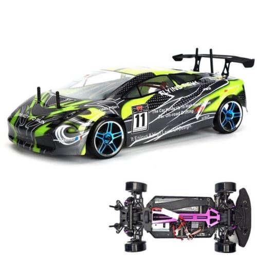 Original HSP 94123 RC Dérive Voiture 4WD 1-10 Électrique Poisson volant dérivant à grande vitesse