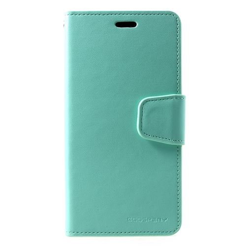 Etui en PU couleur cyan pour votre Apple iPhone XR 6.1 inch