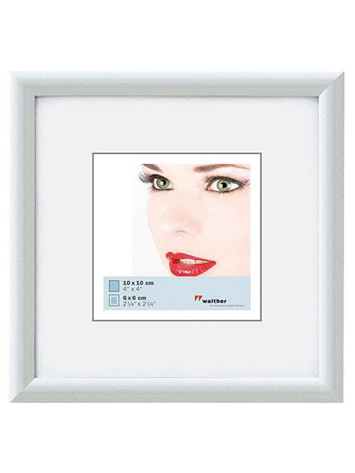 Walther KW220H Galeria Cadre en plastique020 x 20 cm, blanc