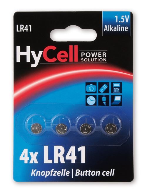 HyCell 1516-0025 Lot de 4 Piles alcalines pour Appareil photo