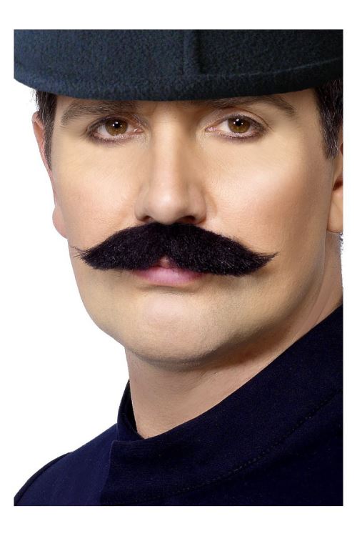 Moustache londonnienne bobbi