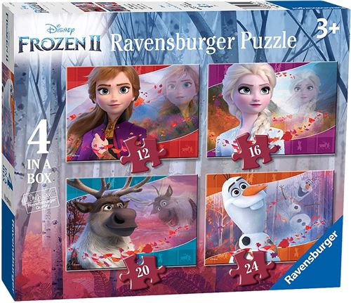 Puzzle Ravensburger - La Reine des Neiges II, 12/16/20/24 pièces - Puzzle -  Achat & prix
