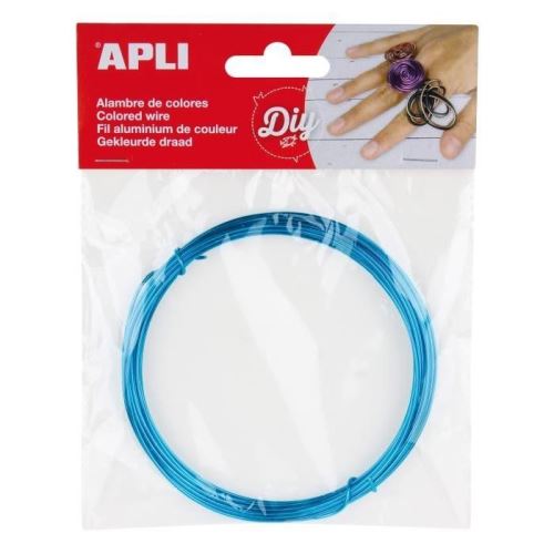 Apli fil métallique bleu 014098