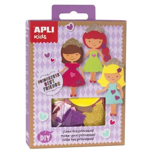 APLI Mini kit crée ta princesse - En mousse EVA