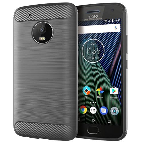 Etui Coque de protection durable souple pour Moto G5 Plus - Gris