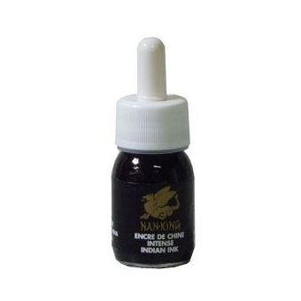 Royal Talens Zeichentinte – 30 Ml Flasche, Schwarz, Für Zeichnen, Kalligrafie & Airbrush