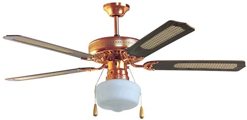 Ventilateur de plafond de 130 cm avec lumière. AR5A130D