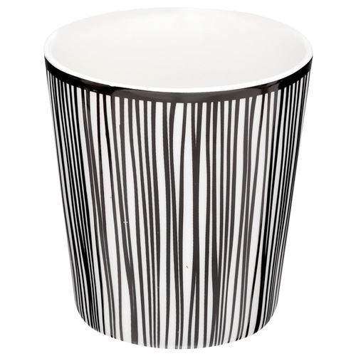 Mug ethnique Bohemia - 260 ml - Blanc et noir