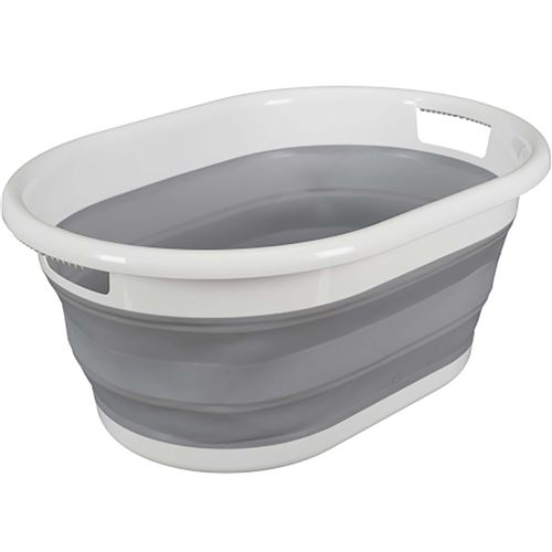 Je Cherche Une Idee - Panier à linge rétractable 17L