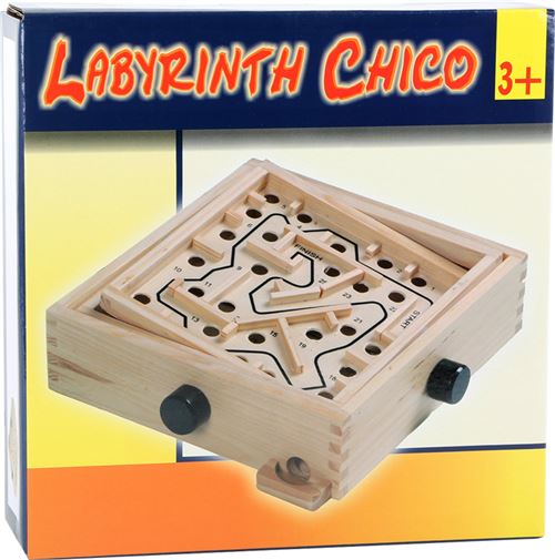 Labyrinthe à billes - 3461 - jeu d'adresse en bois - Autre jeux