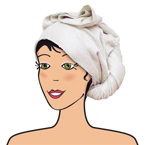 Serviette à cheveux