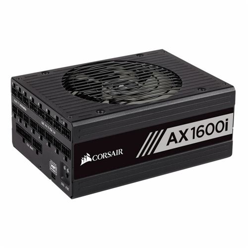 corsair alimentation corsair professional platinum series ax1600i - 1600 watt noir