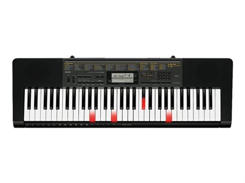 Clavier Casio LK-265 avec bloc d'alimentation noir