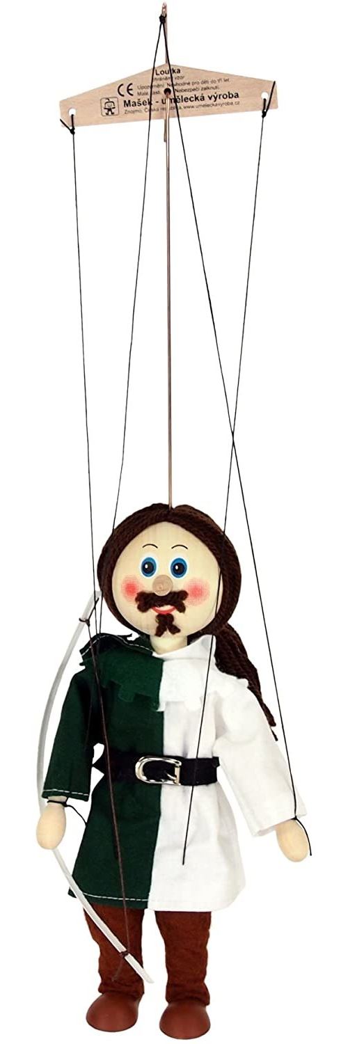 ABA Archer Marionnette Jouet en Bois 20 cm
