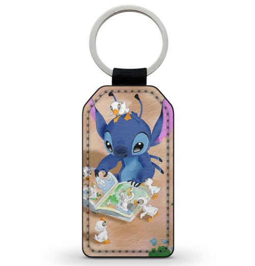 Porte-Clés Fifrelin Noir en Simili Cuir Lilo Stitch Disney - Porte clef -  Achat & prix