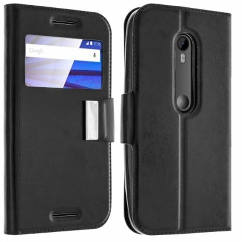 Etui de protection pour Motorola Moto G3 -Noir