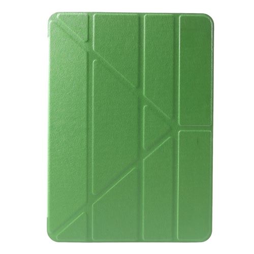 Etui en PU origami de soie vert pour votre Apple iPad Pro 11-inch (2018)