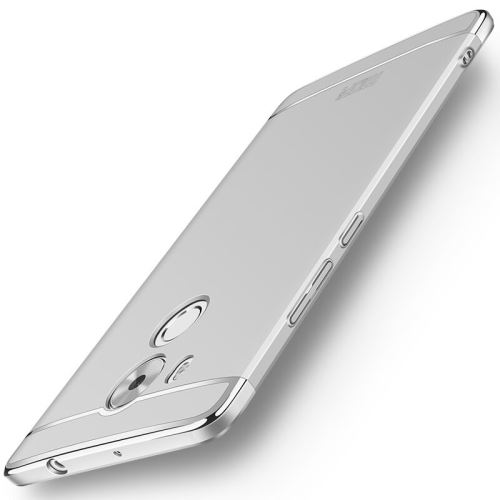 Huawei Mate 8 Argenté Coque Protection Plastique Effet Métal Brillante ALS47455