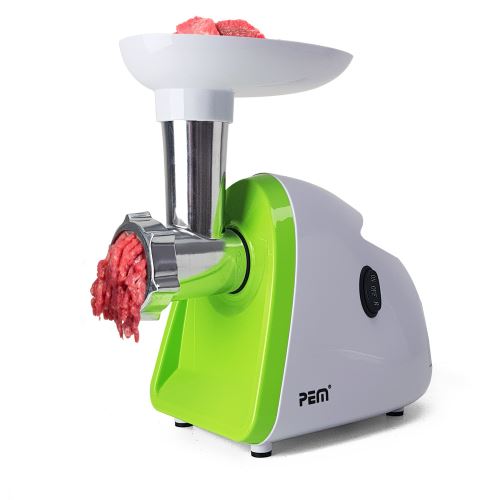 Hachoir à viande 500W - 2 tailles - Option saucisse - Pem MG-500