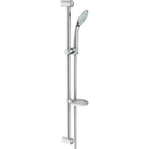 GROHE Douchette 2 jets Euphoria chrome avec support et porte savon