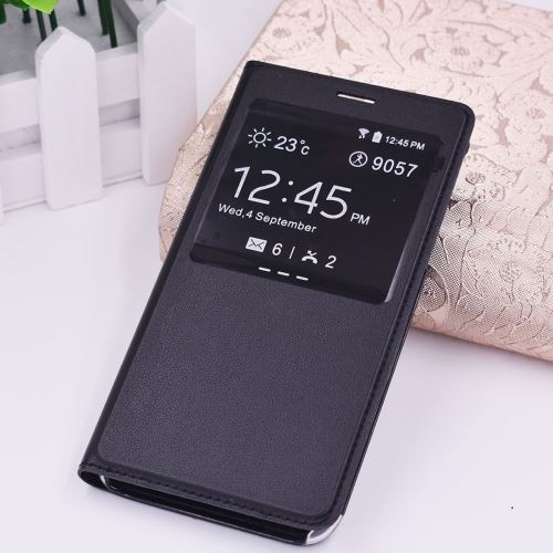 Galaxy J7 (2017) (EU Version) Housse Etui Cuir PU Horizontal Noir ALS51856