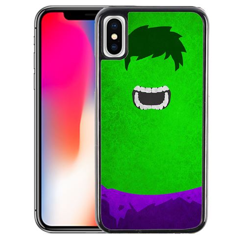 Coque pour iPhone XS hulk art design