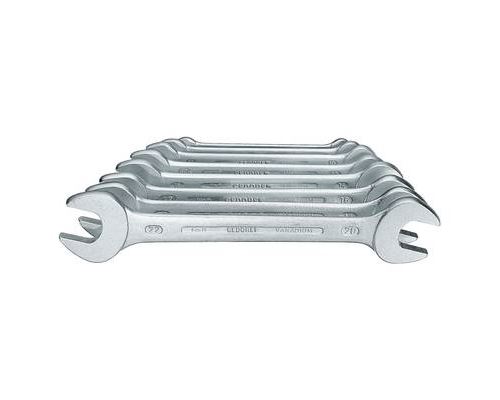 Gedore 6077380 Double open-end Spanner Set 8 Pieces 6-22 mm