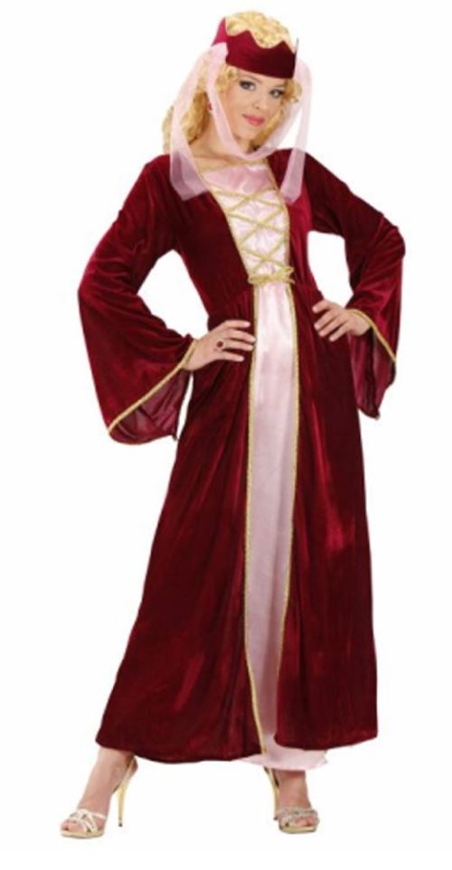 Déguisement reine médiévale - Taille L