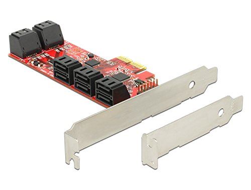 DeLOCK 89384 Interne SATA Carte et Adaptateur d'interfaces - Cartes et adaptateurs d'interfaces (PCIe, SATA, 6 Gbit/s)