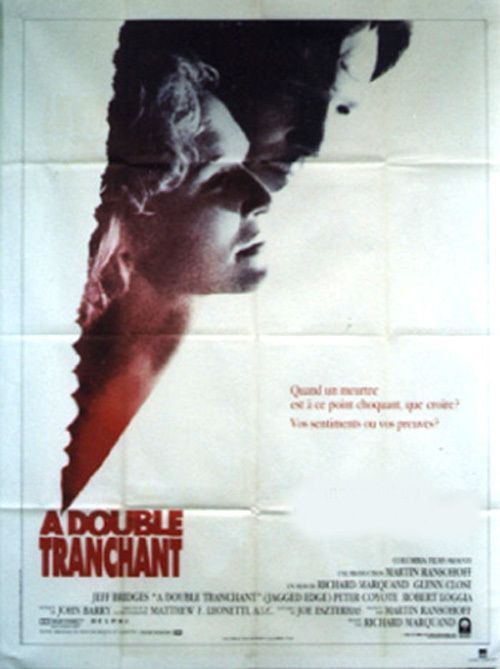 A Double Tranchant AFFICHE CINEMA ORIGINALE