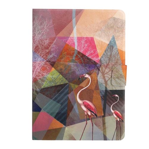 Etui en PU + TPU texture marbre avec support et porte-cartes style E pour votre Samsung Galaxy Tab A 10.1 (2019) T510