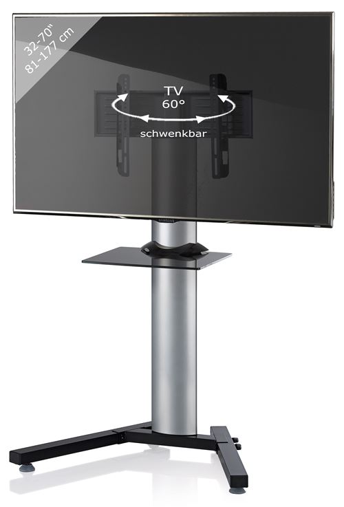 VCM Support TV, Stand Stadino Mini avec 1 étagère