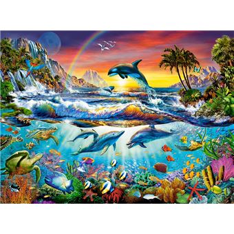 Puzzle 3000 p - Tigres au lagon, Puzzle adulte, Puzzle, Produits