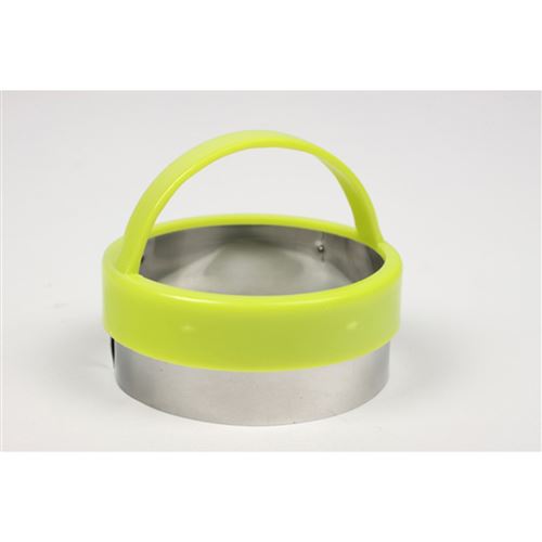 3 moules à cookie en inox - Vert