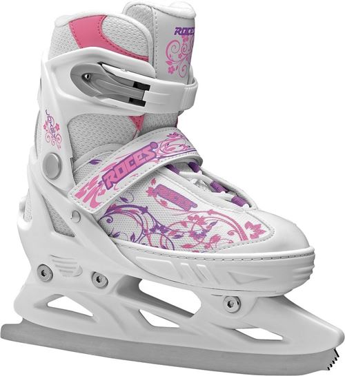 Roces patins de hockey Jokey filles blanc taille / rose 38-41