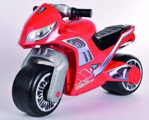 Porteur Moto Cross Premium Moltó Rouge (18+ mois)