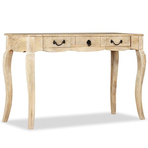 vidaXL Wandtafel 120x50x80 cm massief mangohout