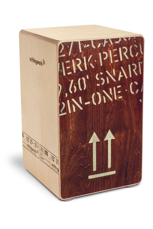 Schlagwerk Cp404red - 2 In One Snare Cajon - Large, Red Cajon - Image 1