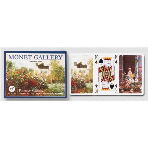 Jeu de cartes - Patience : Monet