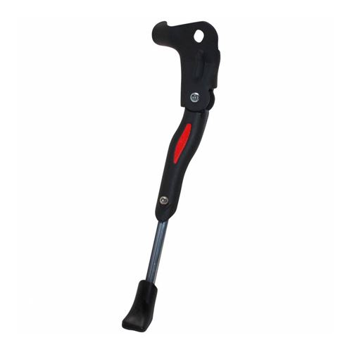 Bequille velo laterale arriere newton 24-28'' reglable fixation moyeu alu noir
