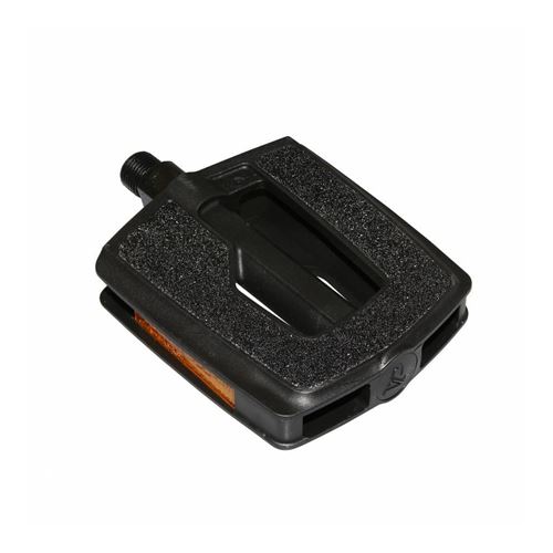 Pedale city resine noir avec inserts super grip 9-16 (paire)