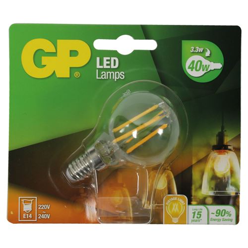 GP éclairage GP Led Mini Globe Fila. 4w E14