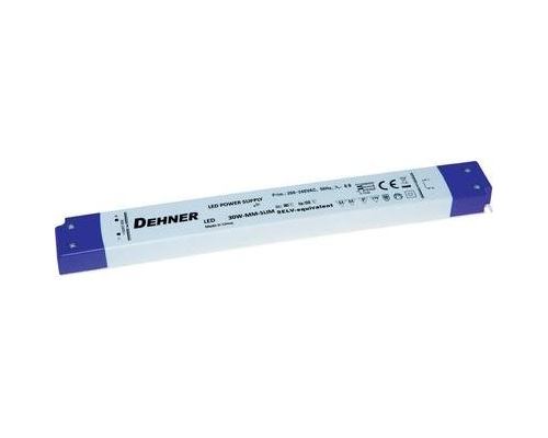 Transformateur pour led à tension constante dehner elektronik snp30-24vf-2