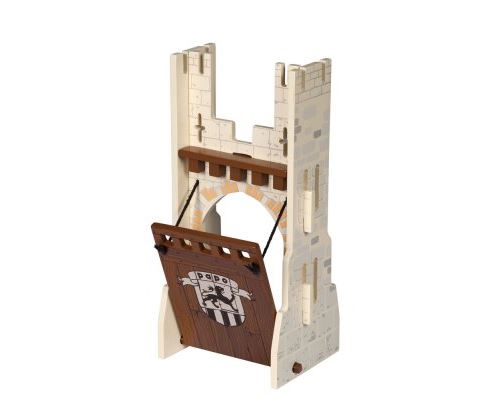 Extension château du maître des armes : Pont levis Papo
