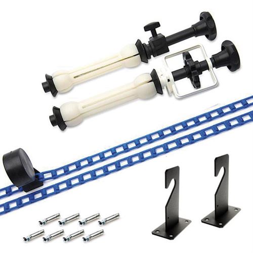 BRESSER MB-11 Crochets muraux pour un rouleau fond de studio
