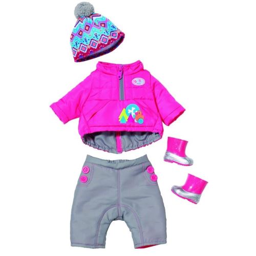 Zapf Creation Bébé Born Play & Fun vêtements d'hiver 4-pièces