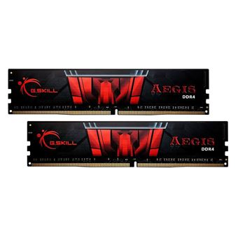 G.Skill AEGIS - DDR4 - module - 16 Go - DIMM 288 broches - 2666 MT/s / PC4-21300 - CL19 - 1.2 V - mémoire sans tampon - non ECC - 1